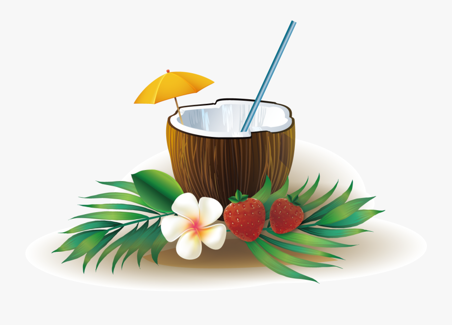 Coconut Juice Png, Transparent Clipart