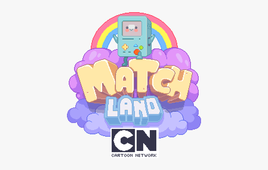 Clip Art Network Land Matchland - Cartoon Network Match Land Logo, Transparent Clipart