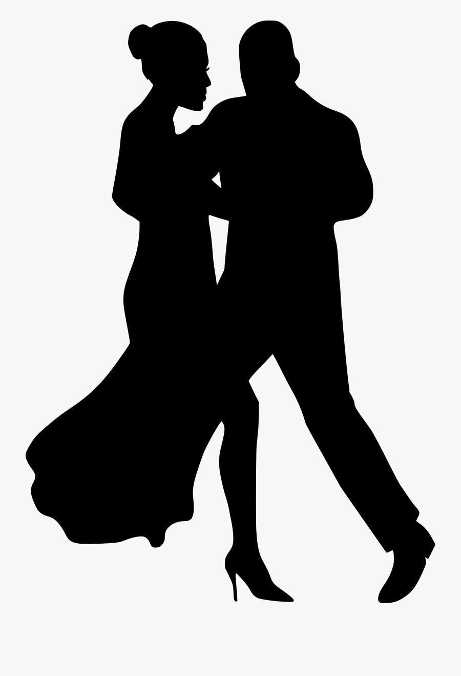 Dancing Couple 14 Icons Png - Couple Dancing Silhouette Transparent ...