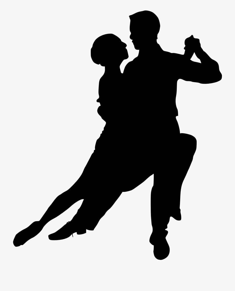 Ballroom Dance Silhouette At Getdrawings - Ballroom Dance Silhouette Png, Transparent Clipart
