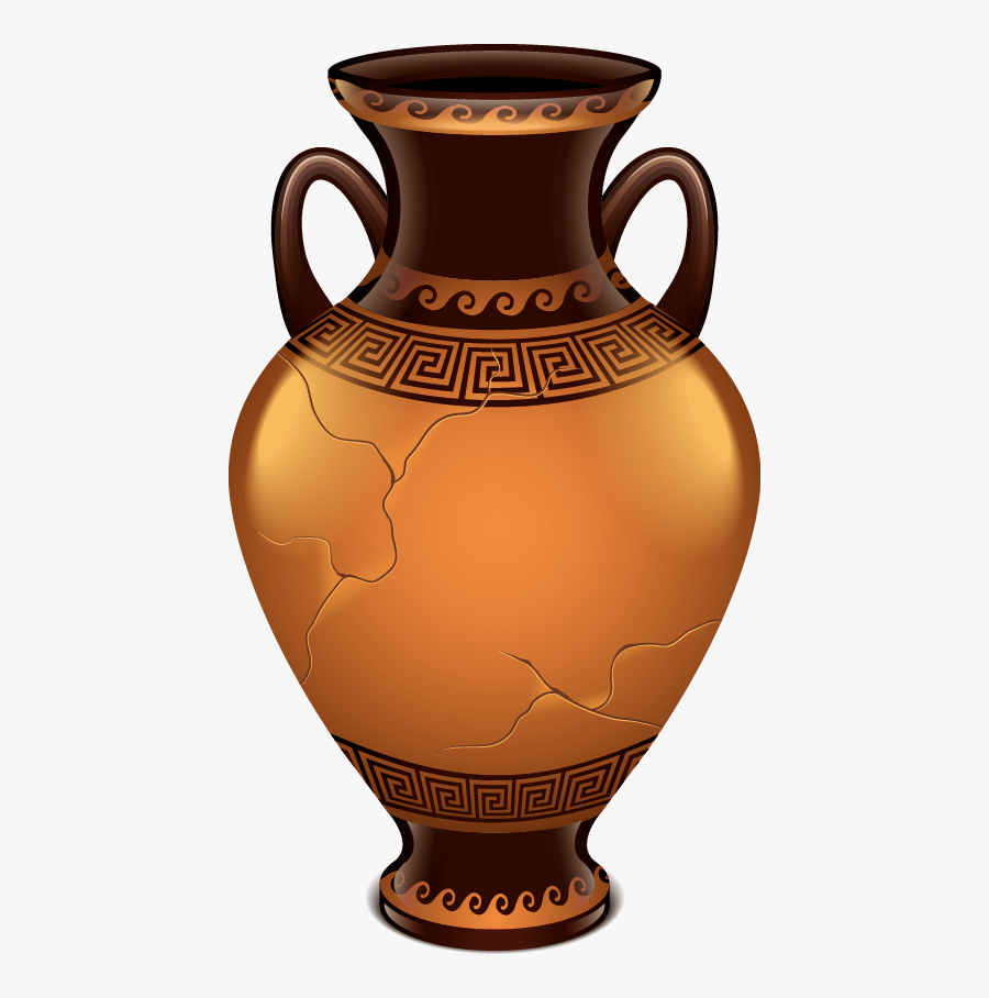 Collection Of Free Ceramics Clipart Download On - Greek Vase Transparent Free Png, Transparent Clipart