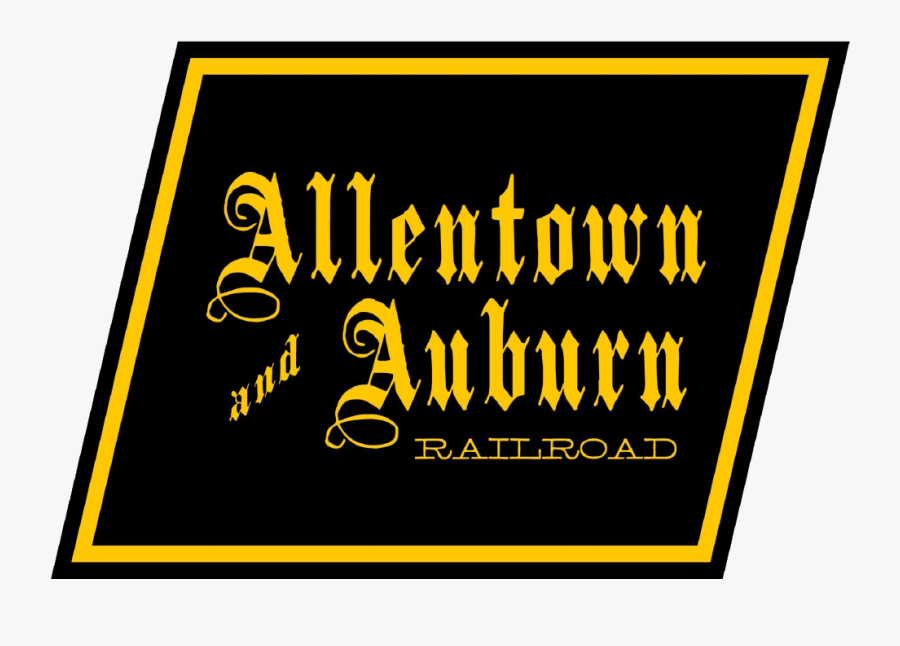 Allentown & Auburn Railroad - Allentown And Auburn Railroad, Transparent Clipart