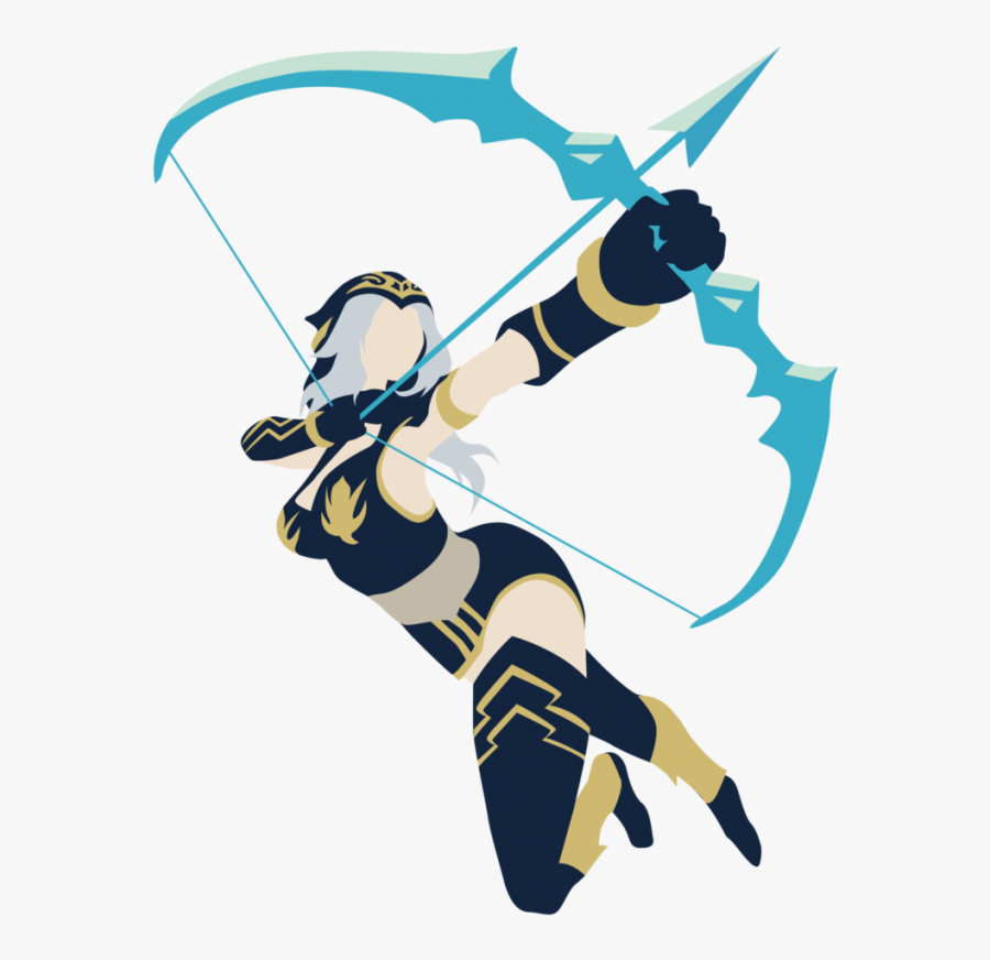 Ashe Lol Png - Lol Ashe Png, Transparent Clipart