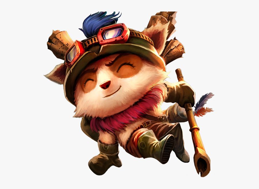 Lol Personagens Png - Teemo League Of Legends Png , Free ...