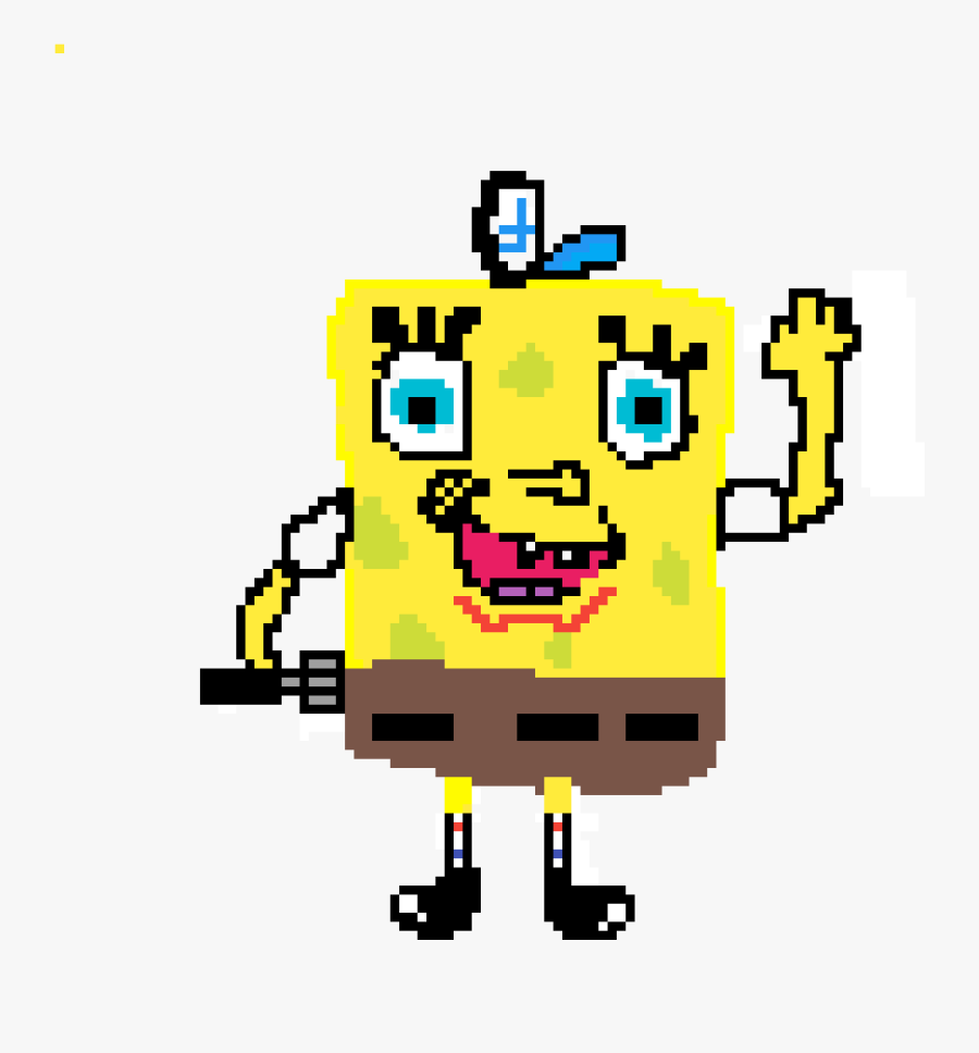 Clip Art Freeuse Download Pixilart Bad Of Spongebob - Spongebob Squarepants Bad Drawing, Transparent Clipart