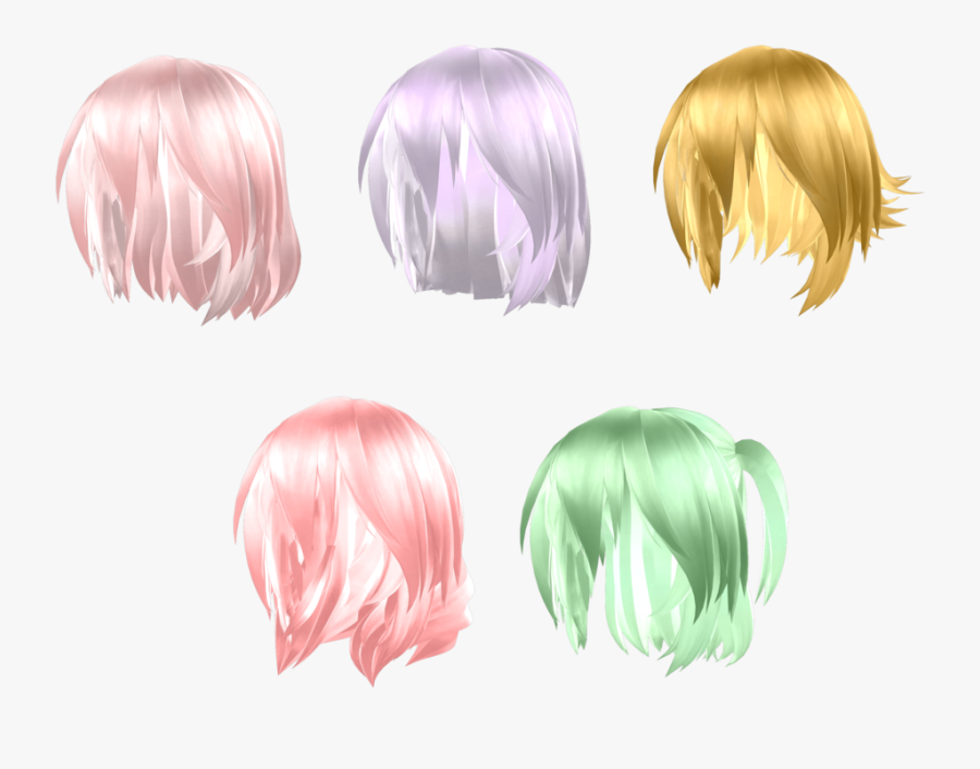 Hair Short Hair Clipart - Mmd Tda Short Hair, Transparent Clipart