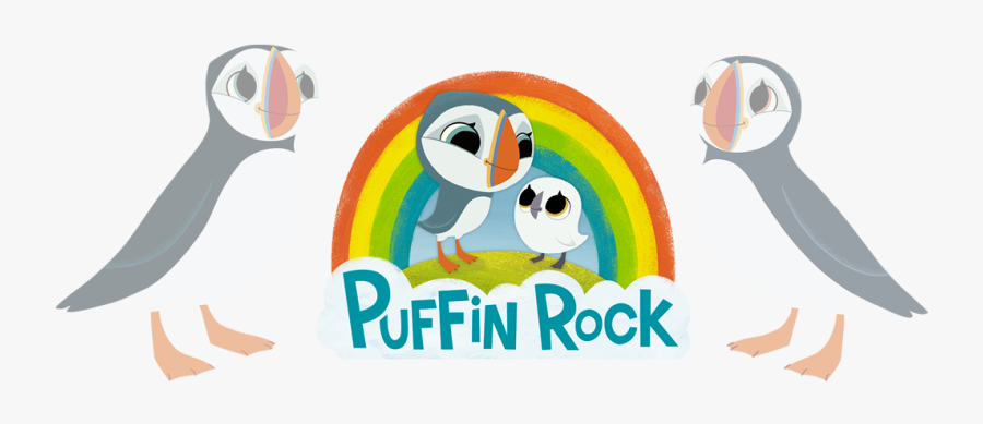 Puffin Rock Png, Transparent Clipart