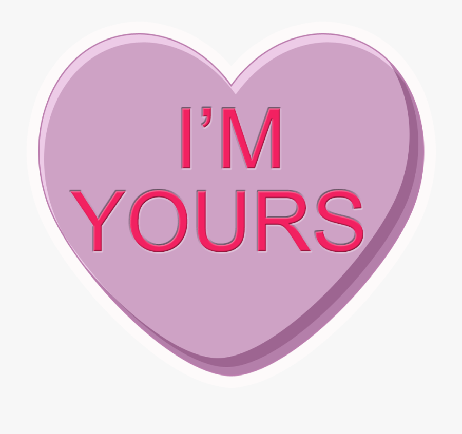 You Rock/i"m Yours - Heart, Transparent Clipart