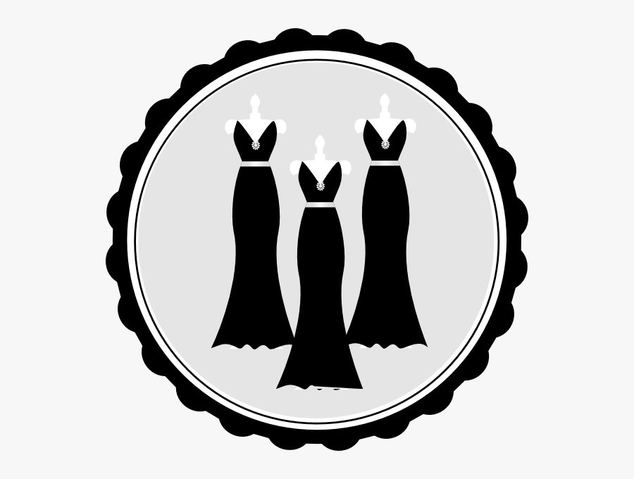 Bridesmaid Silhouette Clip Art - Hotel Check In Png, Transparent Clipart