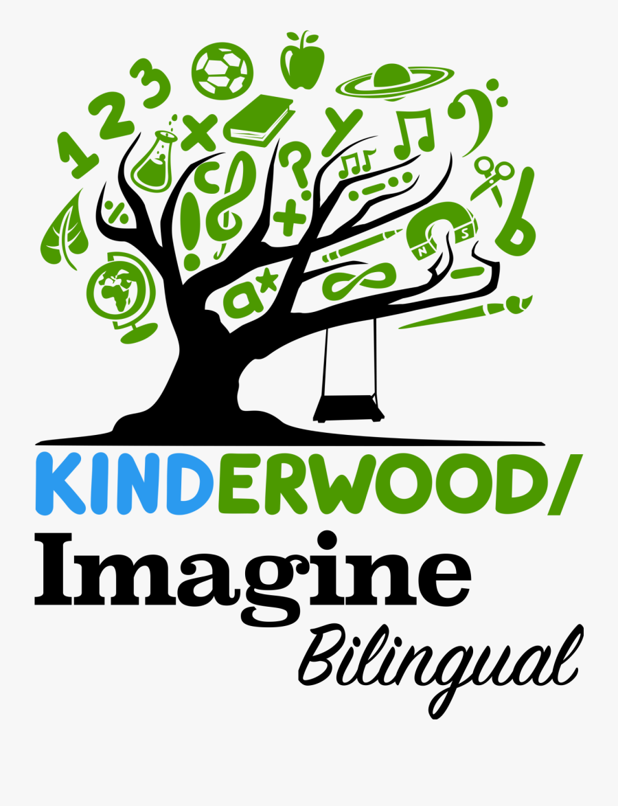 Kinderwood Half-day School Becoming "imagine Bilingual - Illustration, Transparent Clipart