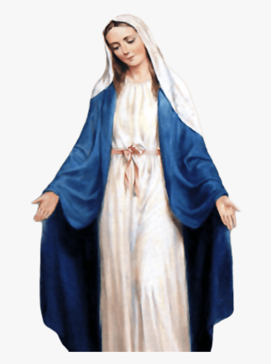 St Mary Alone Virgin Mary Transparent Free Transparent Clipart Clipartkey