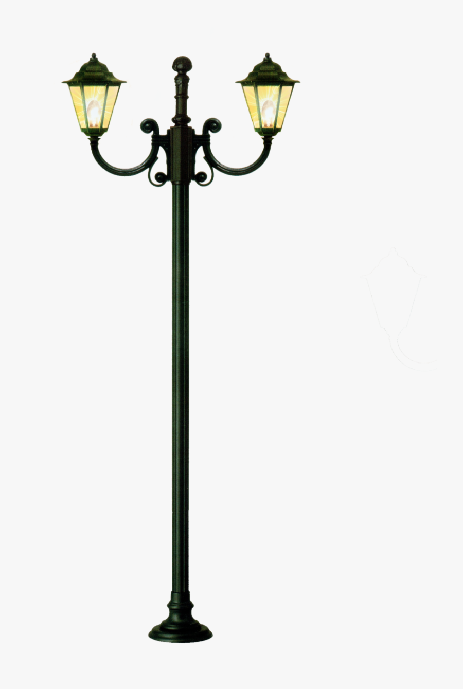 Street Light Poles Png - Street Lamp, Transparent Clipart