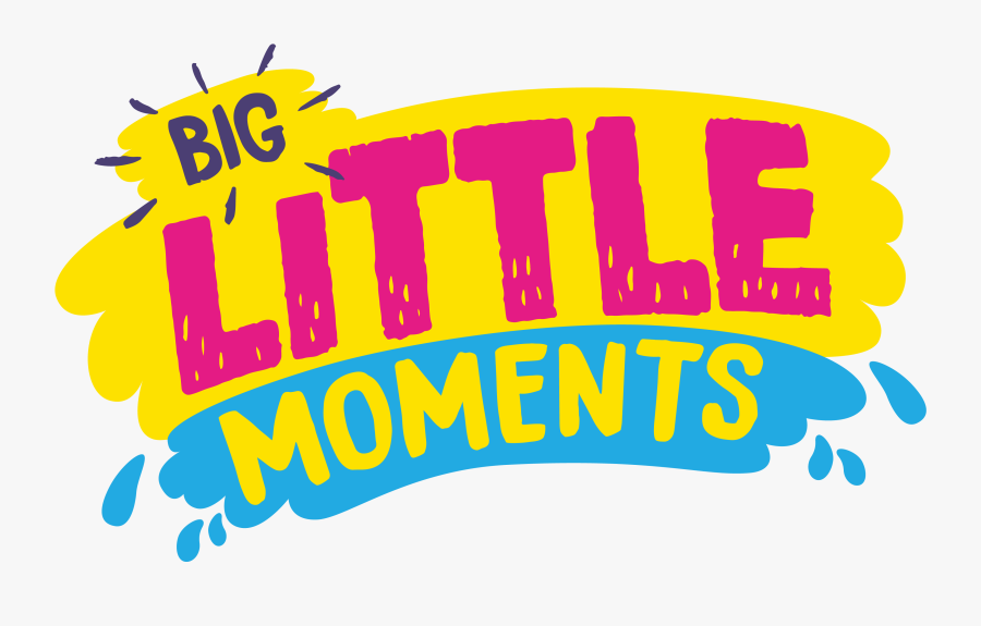 Big Little Moments Logo - Graphic Design, Transparent Clipart
