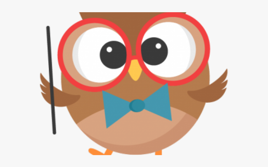 School Cute Owl Clipart, Transparent Clipart