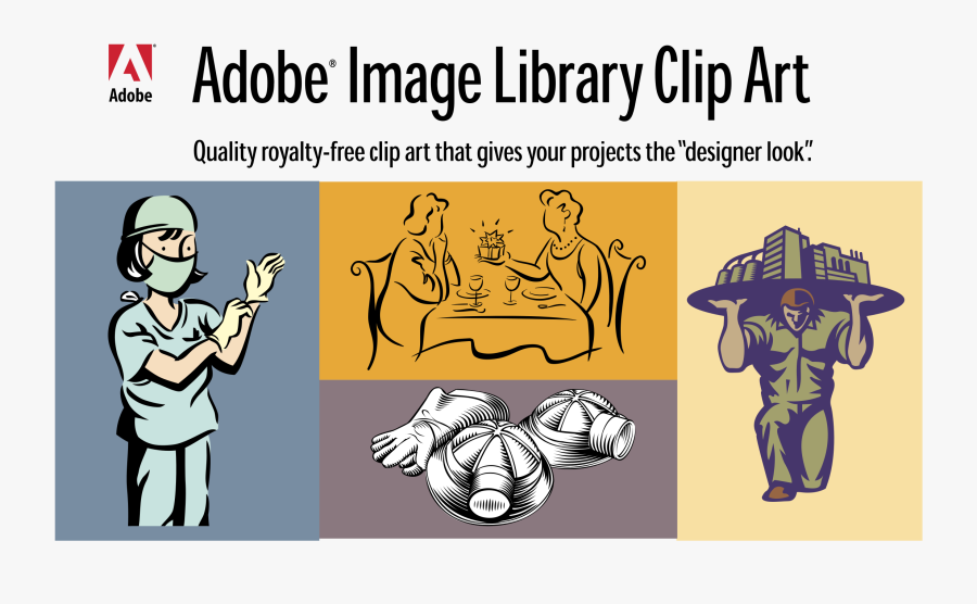 Adobe Image Library Clipart Logo Png Transparent - Adobe, Transparent Clipart