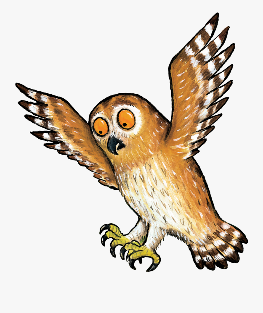 The Gruffalo Book Children"s Literature Room On The - Owl From The Gruffalo, Transparent Clipart