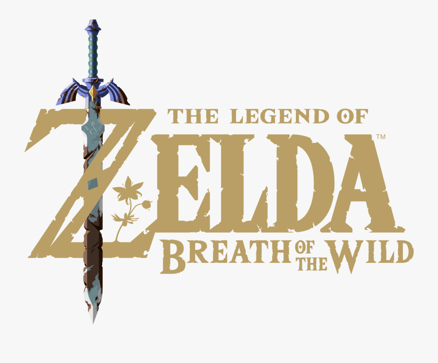Transparent Where The Wild Things Are Clipart - Zelda Logo Breath Of The Wild, Transparent Clipart