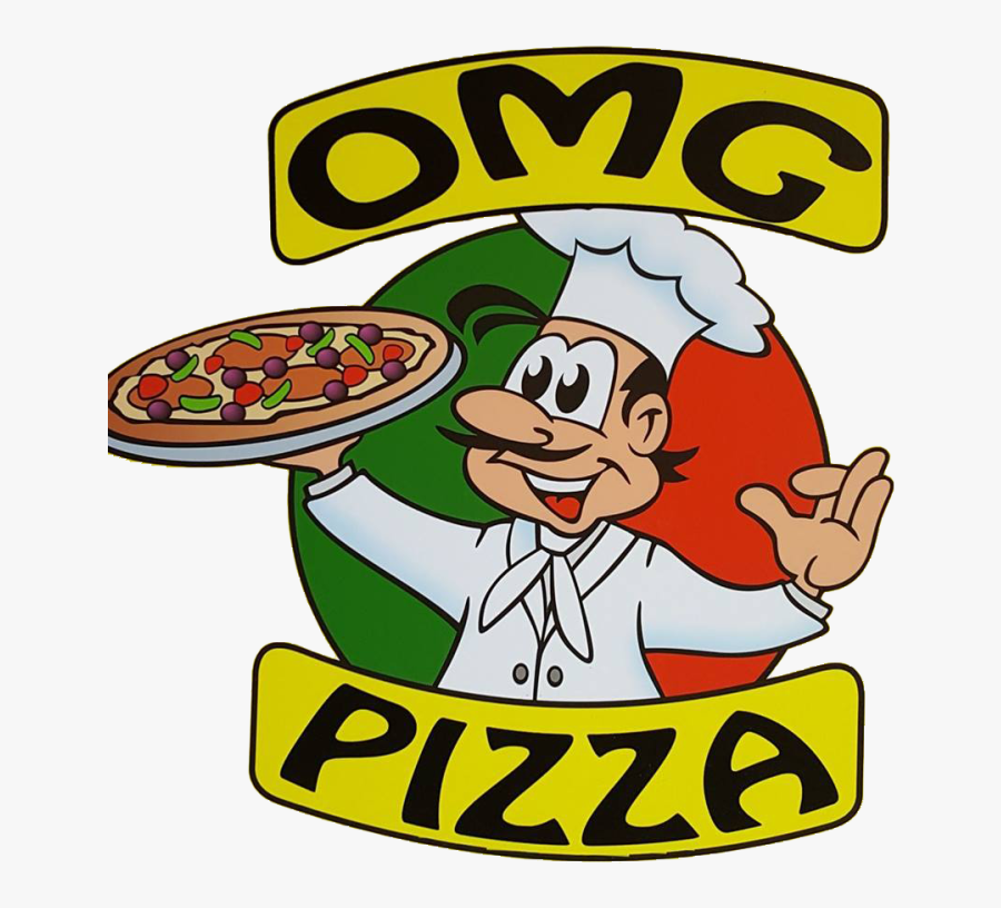 Omg Pizza Delivery W - Frillio's Pizza Logo Transparent, Transparent Clipart