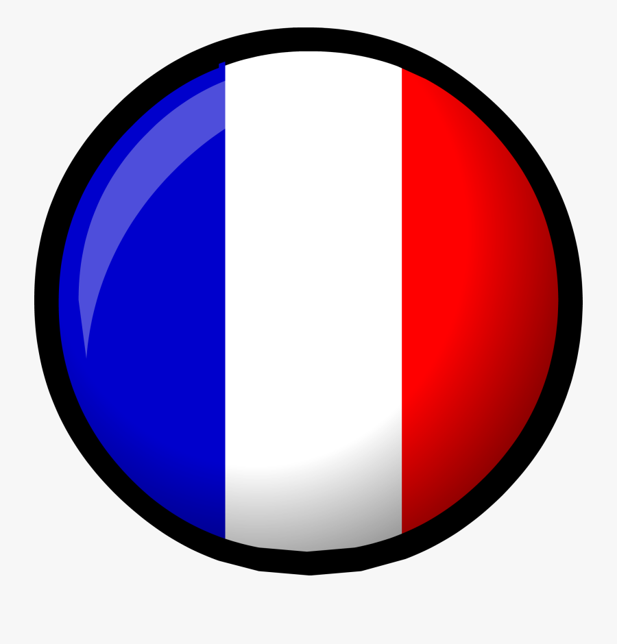 France Flag - Club Penguin France, Transparent Clipart