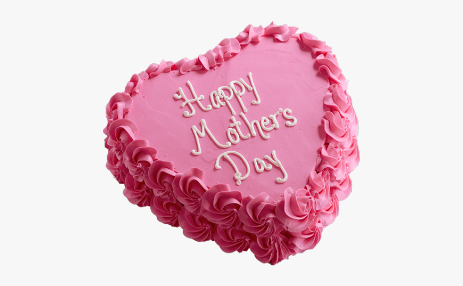 Bowl Clipart Frosting - Mothers Day Heart Cake, Transparent Clipart