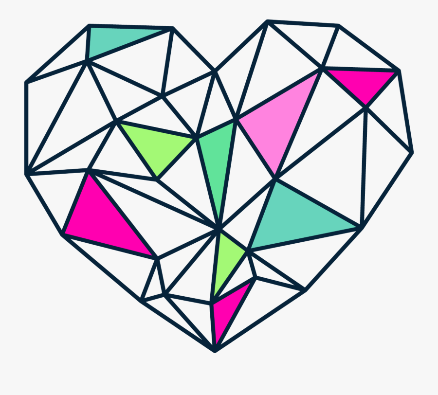 Free Free Geometric Heart Svg Free 368 SVG PNG EPS DXF File