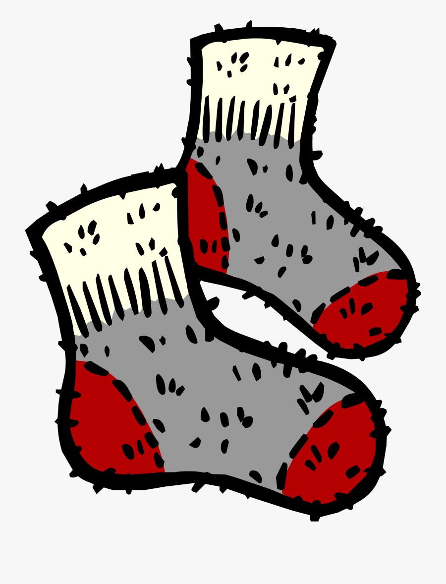 Socks Clipart - Free Clip Art Wool Socks, Transparent Clipart