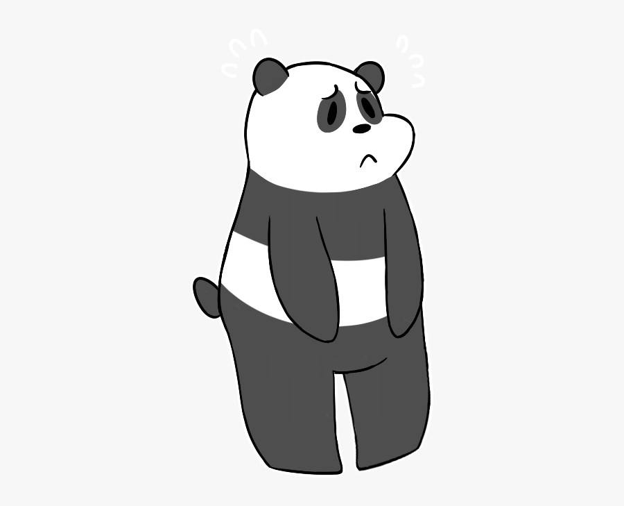 Black And White Teddy Bear Clipart - Illustration, Transparent Clipart