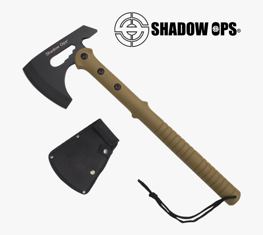 Transparent Tomahawk Clipart - Tactical Axe Shadow Ops, Transparent Clipart