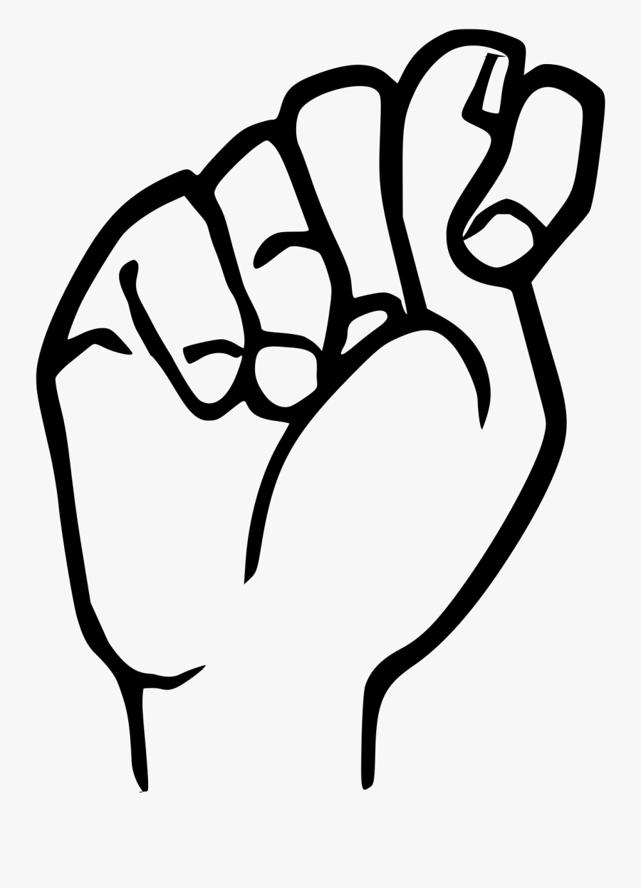 Clip Art Sign Language Images - Sign Language T Clipart, Transparent Clipart