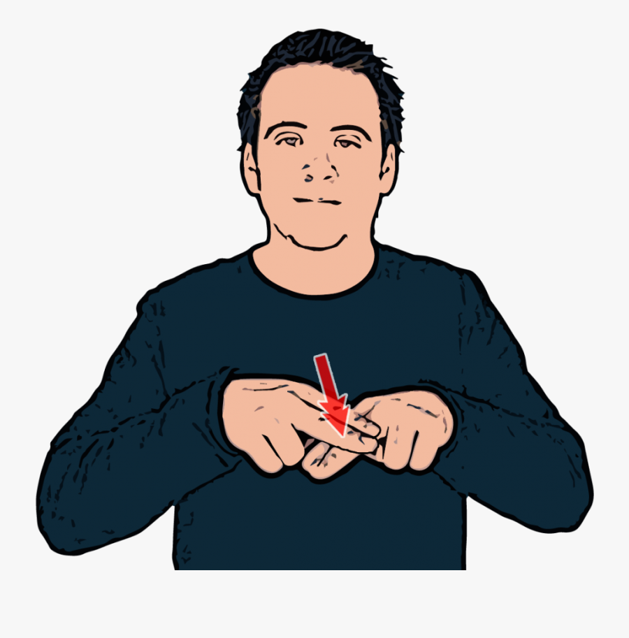 Asl Sign Language For Father Px - British Sign Language Family, Transparent Clipart