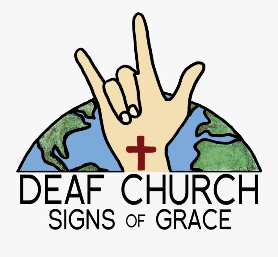Number 3 Clipart Sign Language - Deaf Church, Transparent Clipart