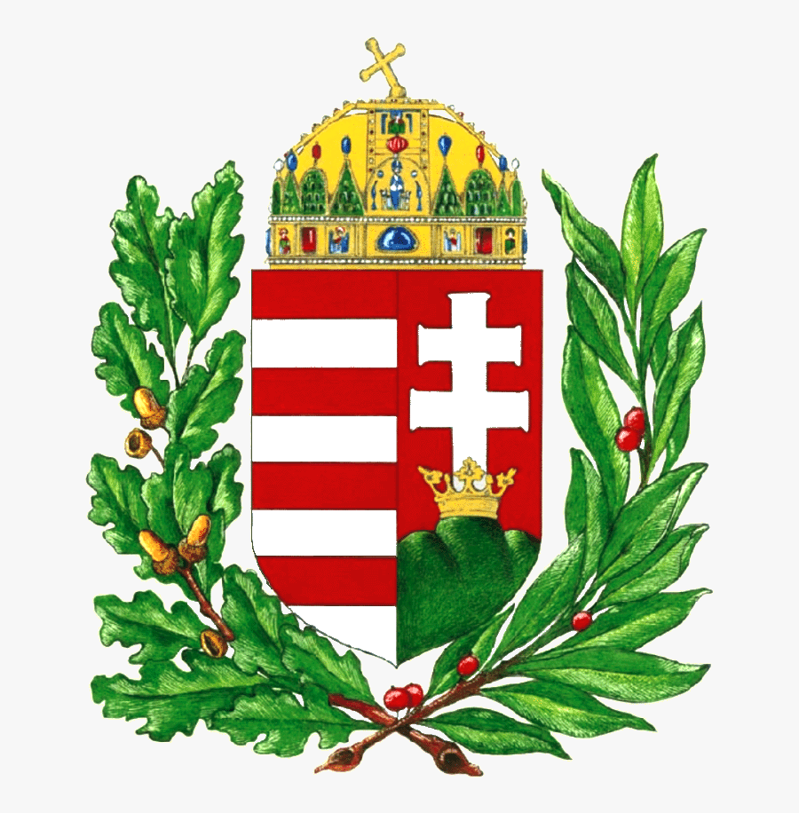 Magyar Cimer - Hungarian Coat Of Arms, Transparent Clipart