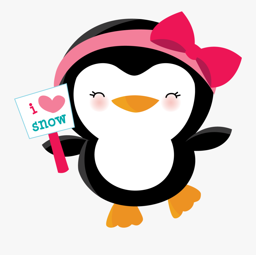 Valentines Two Penguin Clipart, Transparent Clipart