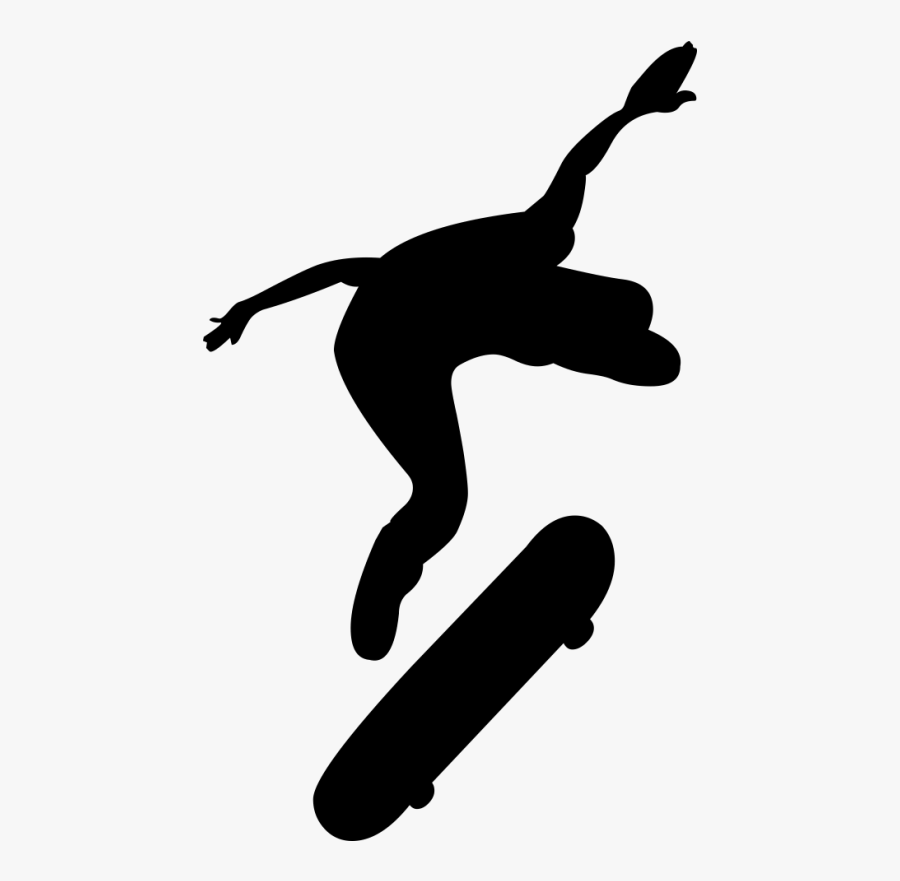 Download Skateboard Silhouette Finger Black Clip Art - Skate ...