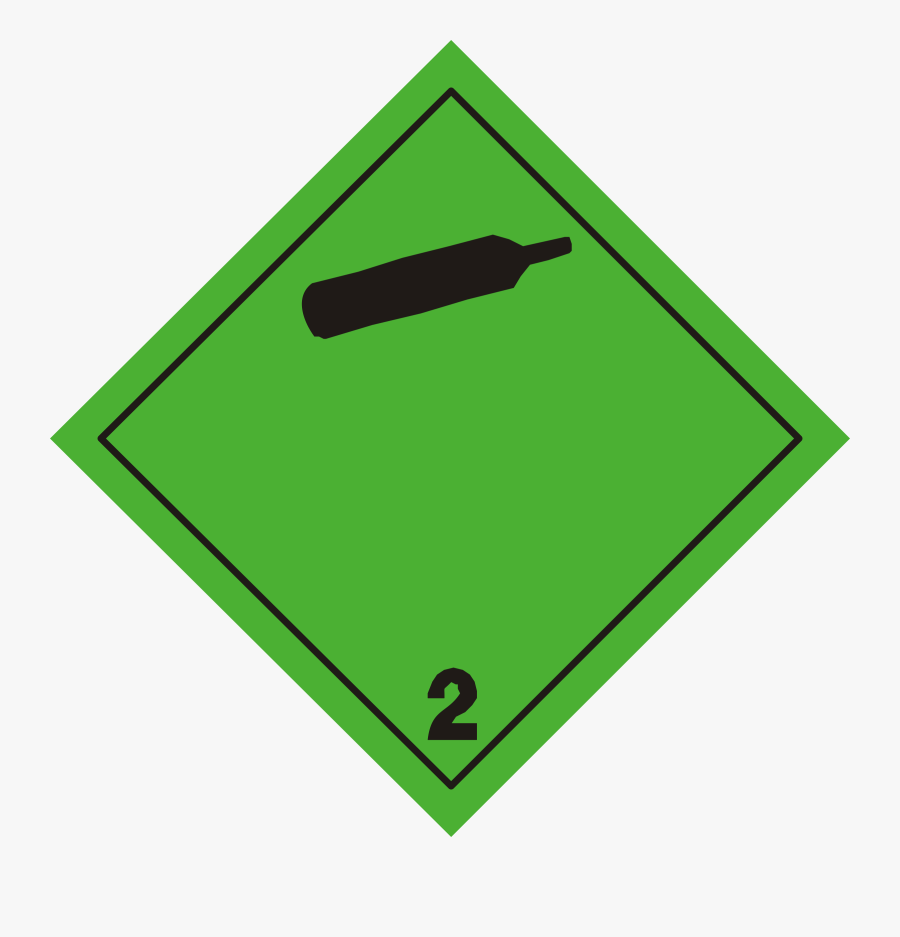 Flammable Non Toxic Gas Adr Label, Transparent Clipart