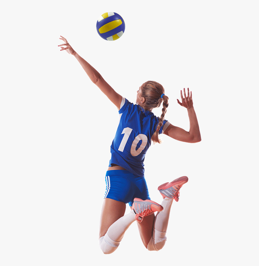 Volleyball Player Png Image - Girl Playing Volleyball Png, Transparent Clipart