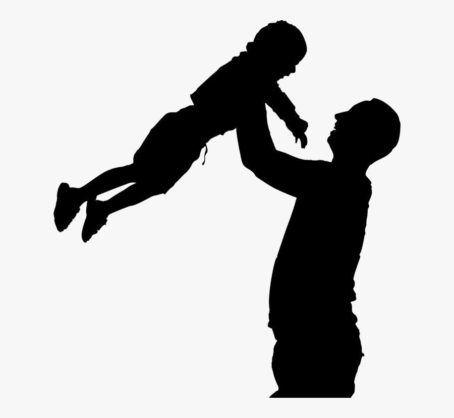 Volleyball - Father And Son Vector, Transparent Clipart