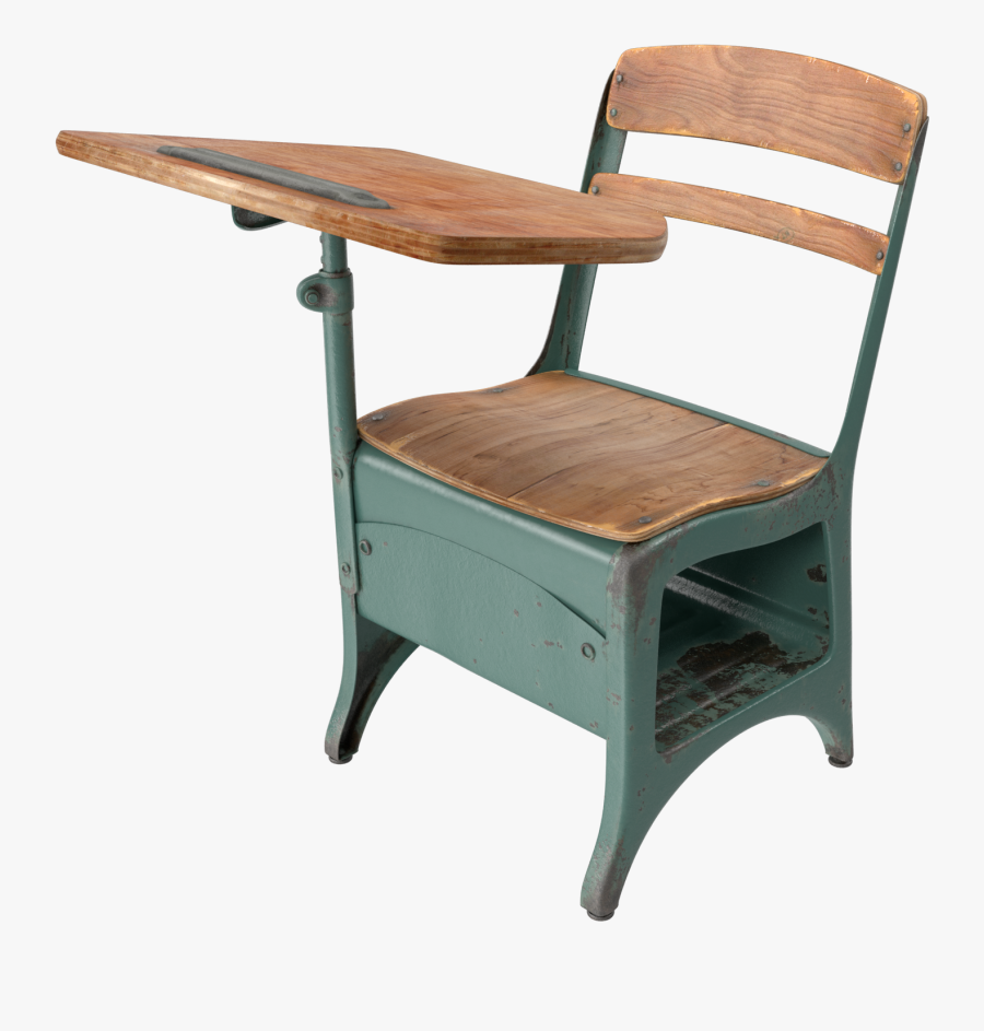 Antique School Desk Png Image - Transparent School Desk Png, Transparent Clipart