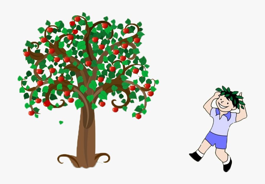 Free Clipart Apple Tree - Apple Tree Vector Stock, Transparent Clipart