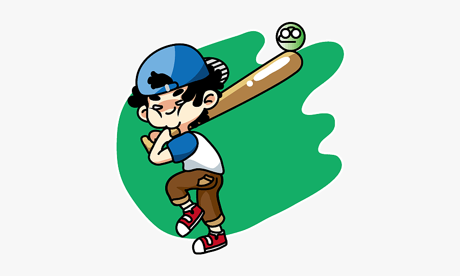 Thumb Illustration Element Annihilation Baseball Human - Softball, Transparent Clipart