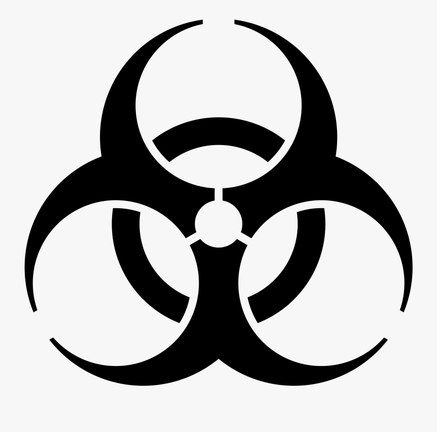 Universal No Symbol Clipart - Biohazard Symbol Png, Transparent Clipart
