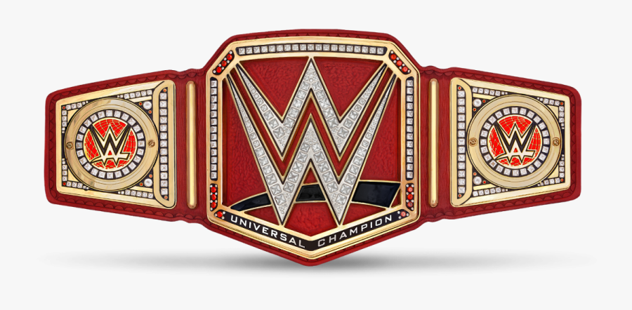 Transparent Championship Clipart - Wwe Universal Championship Belt 2017, Transparent Clipart