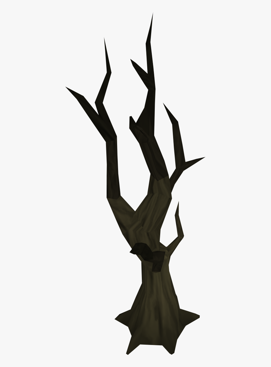 Drawn Dead Tree Burnt Tree - Draw A Burnt Tree, Transparent Clipart