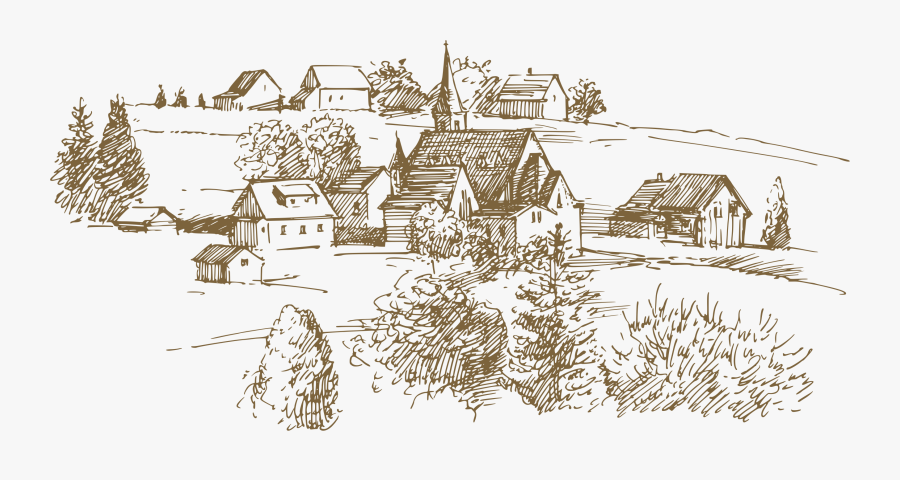 Clip Art Free Download On Mbtskoudsalg - Farm Field Drawing Png, Transparent Clipart