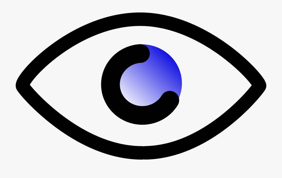 Eyeball Clipart Eye Shape - Eye Shape Clipart, Transparent Clipart