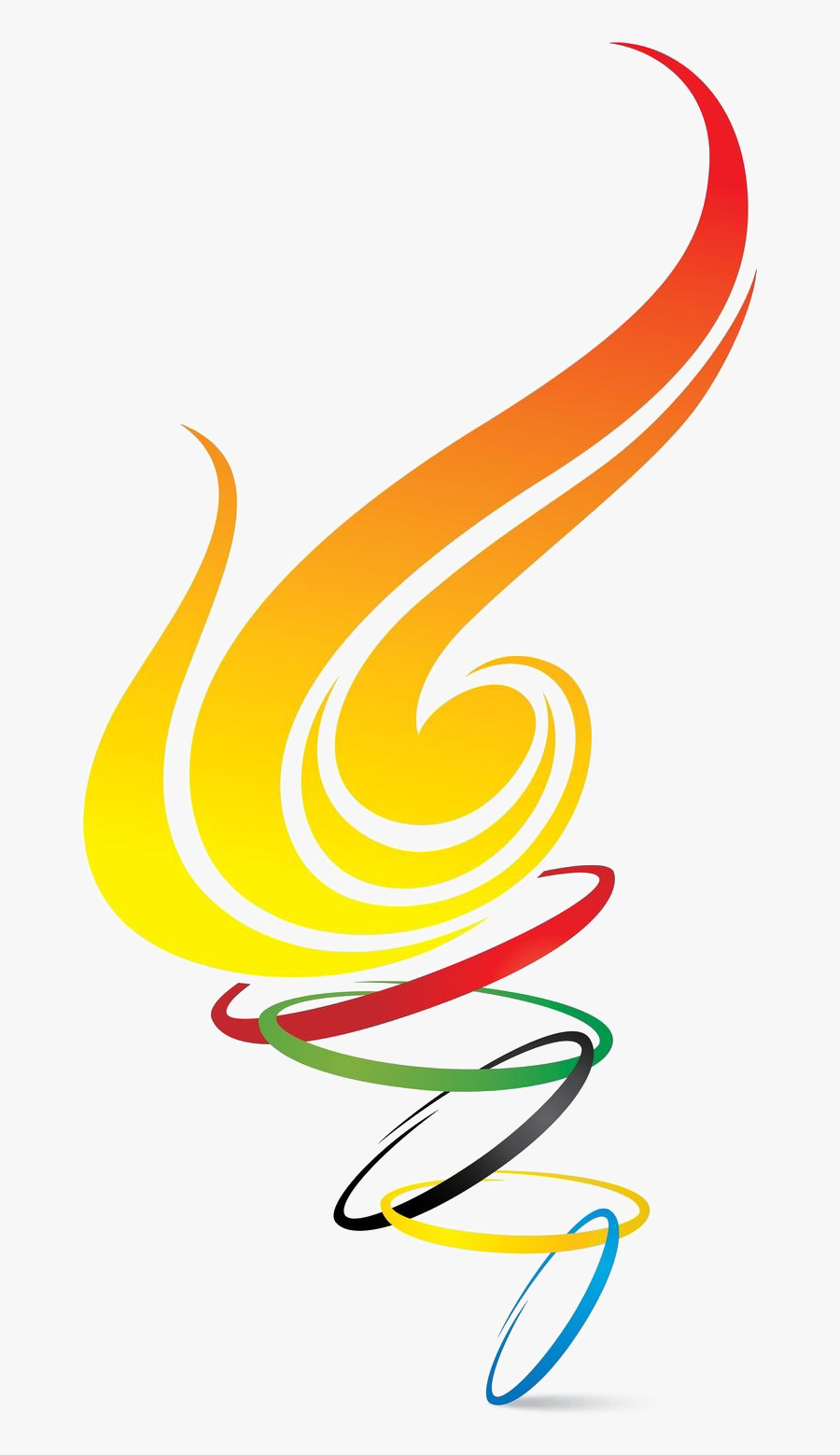 Olympic Torch Logo Png , Free Transparent Clipart - ClipartKey