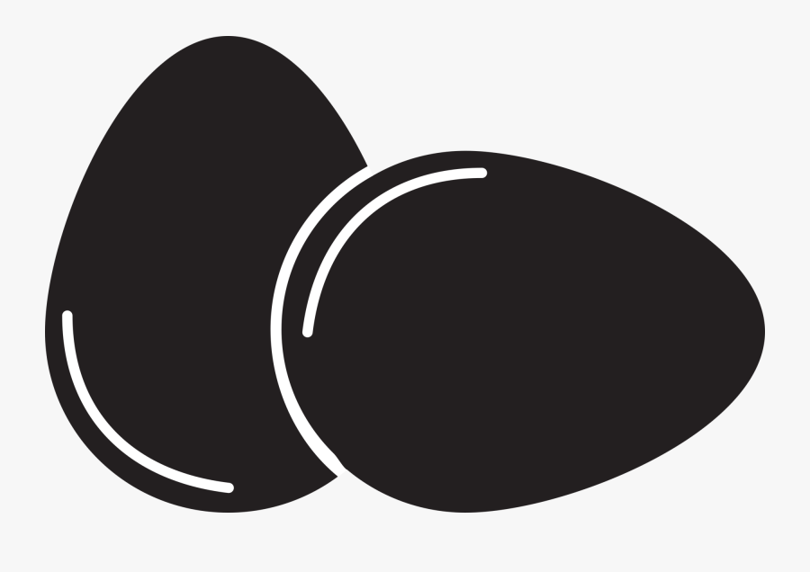 Eggs Icon Black And White , Free Transparent Clipart - ClipartKey