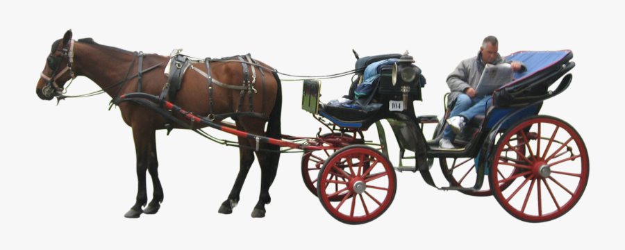 Horse Drawn Carriage Png, Transparent Clipart