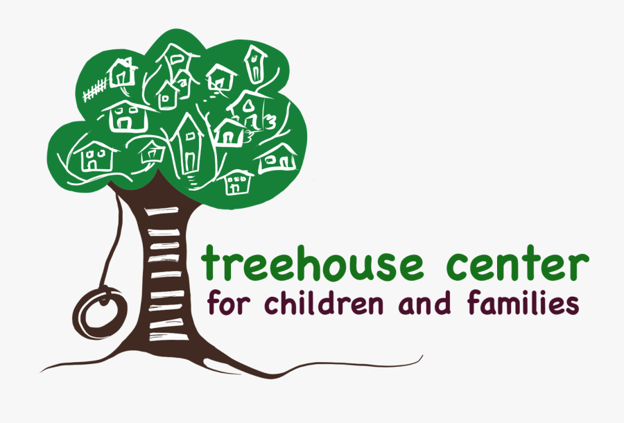 Transparent House And Tree Clipart - Tree House Logo, Transparent Clipart