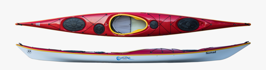 Kayaking Clipart Red Kayak - Evolution Sea Kayaks, Transparent Clipart